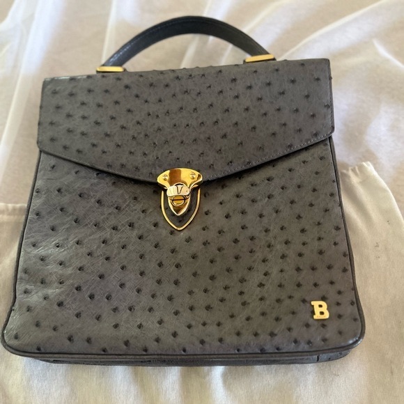 AUTHENTIC VINTAGE BALLY BAG - Picture 1 of 12